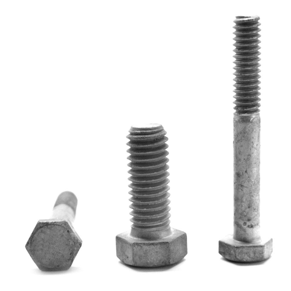 5/8x22-11 x 10x22 Coarse Thread Grade 5 Hex Cap Screw Medium Carbon Steel Hot Dip Galvanized Z22247