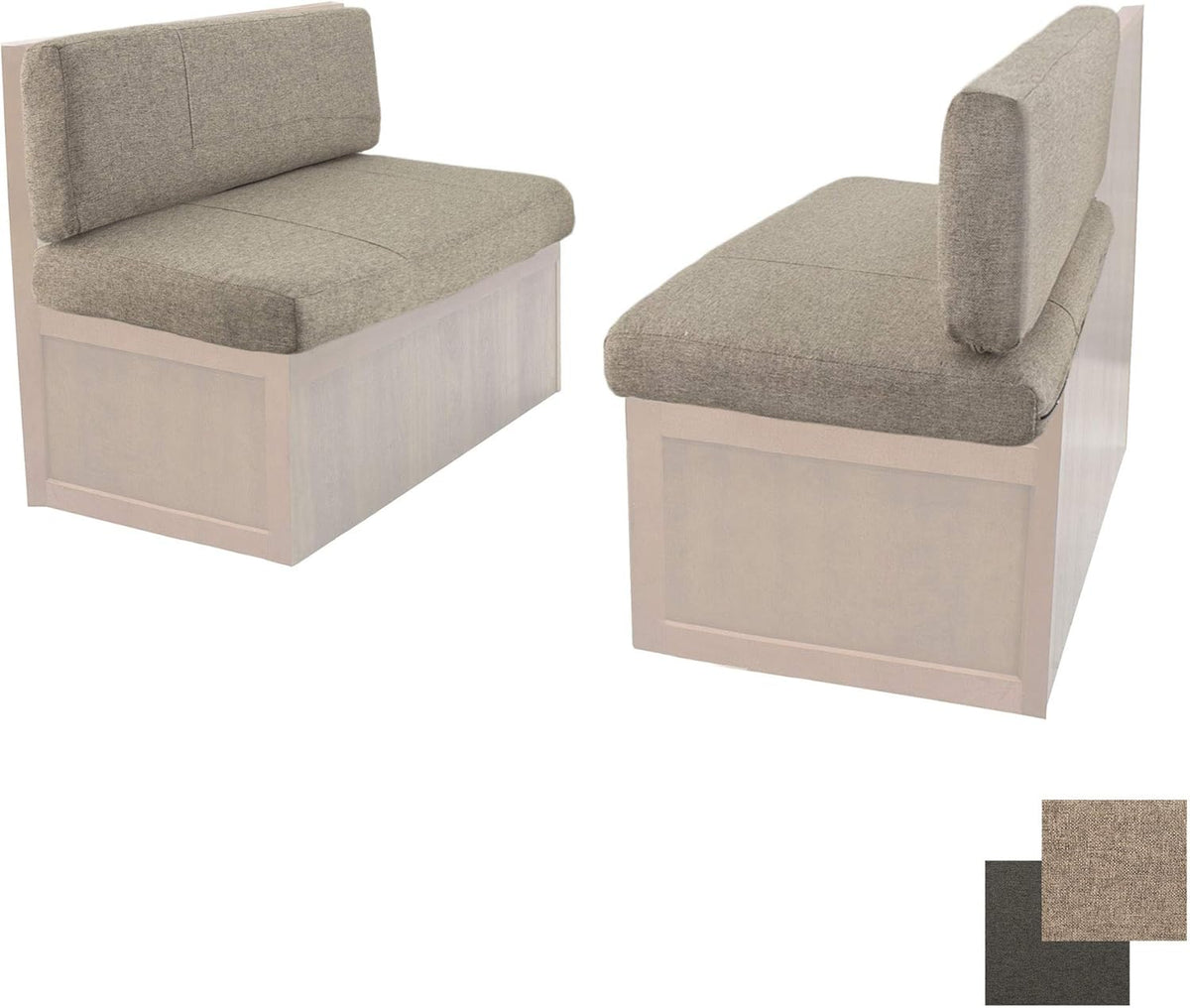 Memory Foam RV Dinette Booth Cushions U616