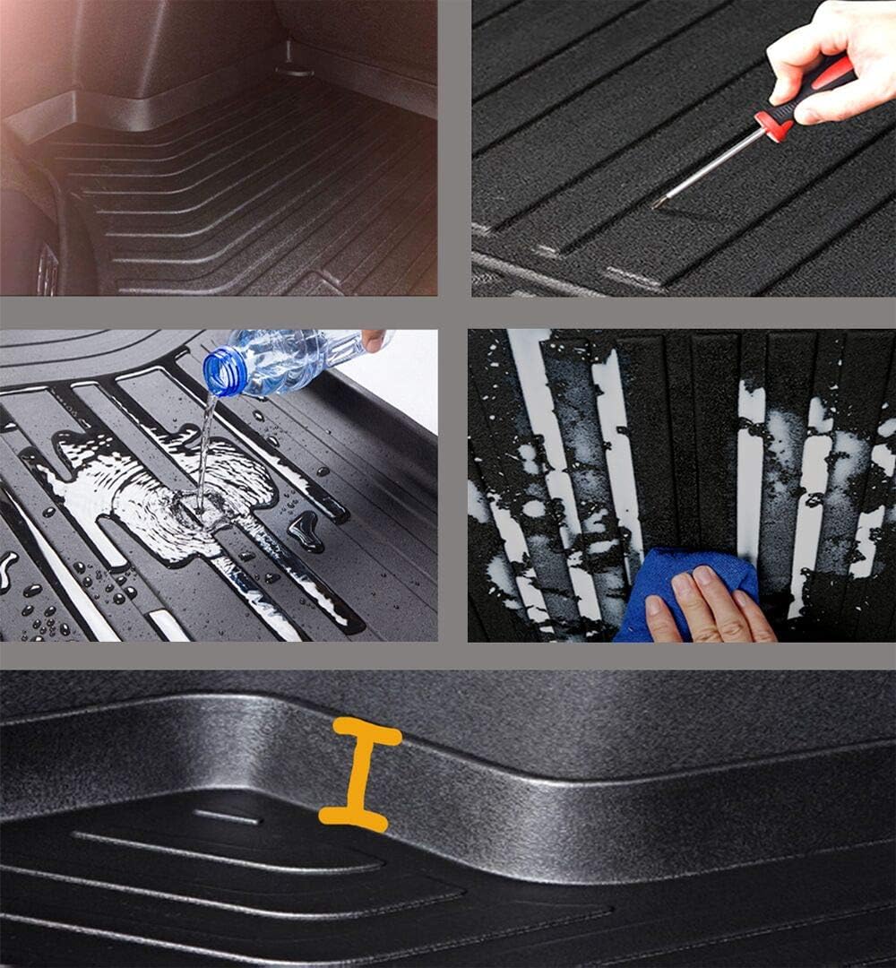 Cargo Mat Cargo Tray Cargo Liner Floor Mat Pack of 2 B8162