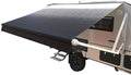 Motorized 21 x 8 Ft Gray Fade Retractable RV Awning I5984