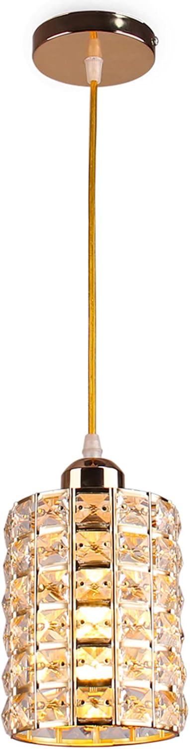 Modern Crystal Chandelier Flush Mount Ceiling Pendant Light Gold C6639