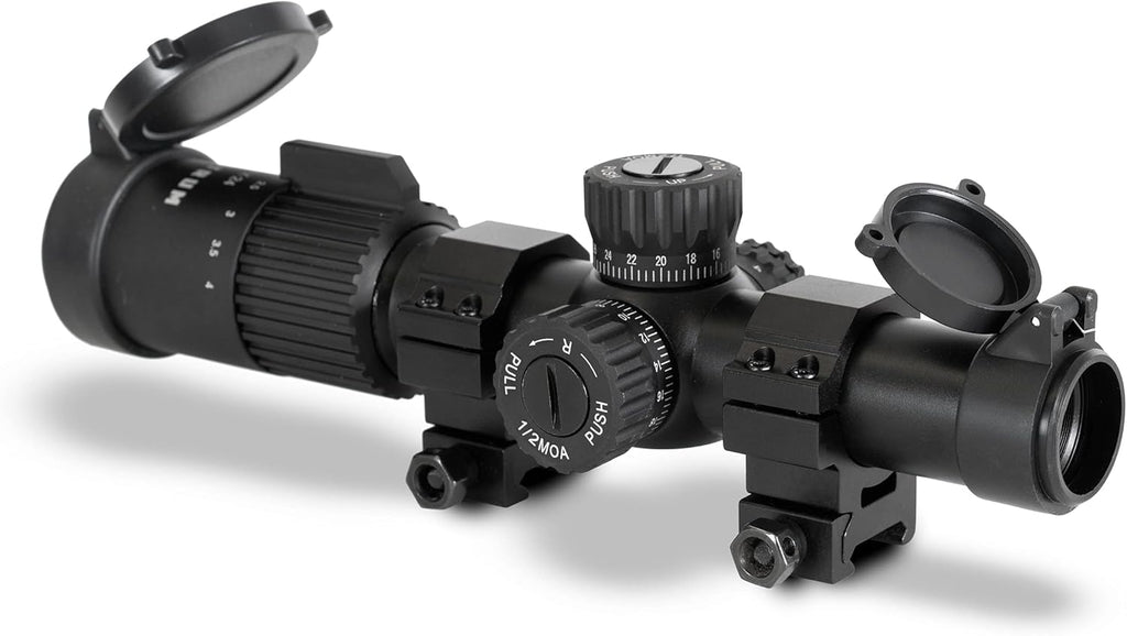 1-4x24 First Focal Plane Rifle Scope with Illuminated BDC Reticle R61164