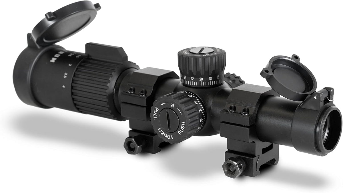 1-4x24 First Focal Plane Rifle Scope with Illuminated BDC Reticle R61164