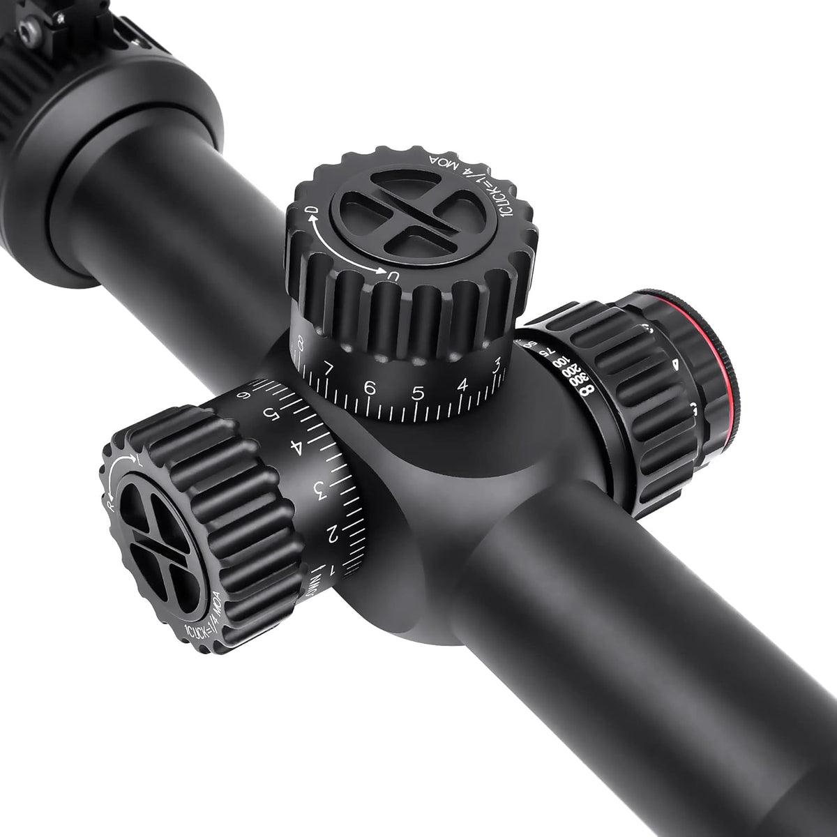 4.5-18X44 FFP 30mm First Focal Plane Riflescope with Red/Green Illuminated Reticle S9352