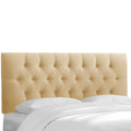 Velvet Tufted California King Headboard P164