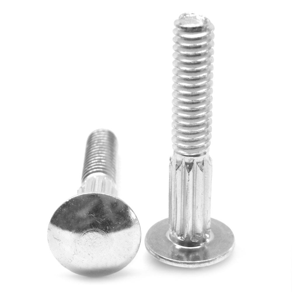 3/8-16 x 3 Grade 5 Carriage Bolt Medium Carbon Steel Zinc Plated I459