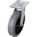 Grey Thermoplastic Rubber 8 inch Swivel Caster Q23755