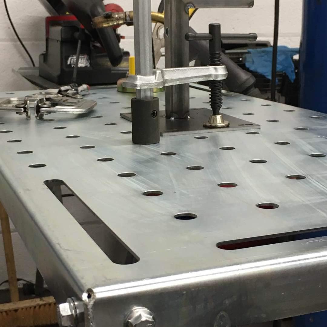 Portable Welding Table with 5/8 /16mm Holes I38690
