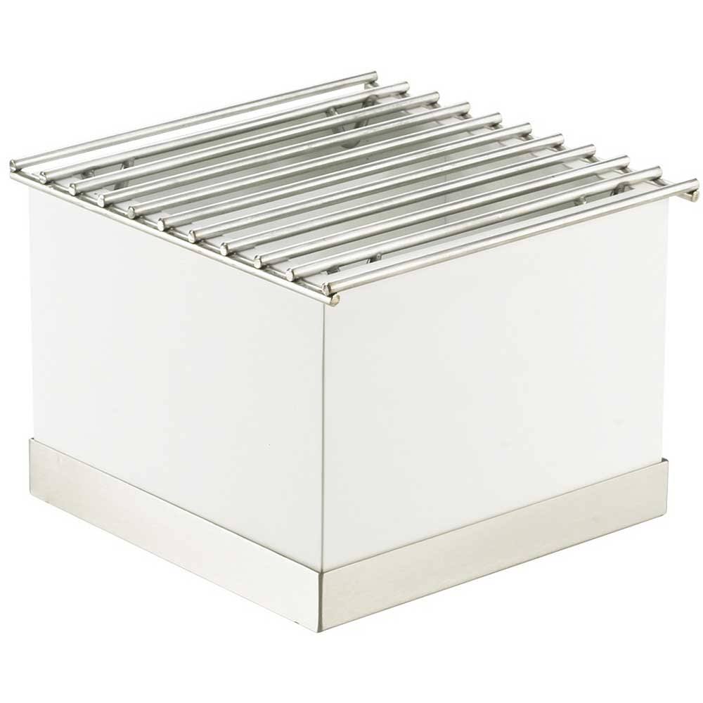 White Stainless Steel Chafer Y70639