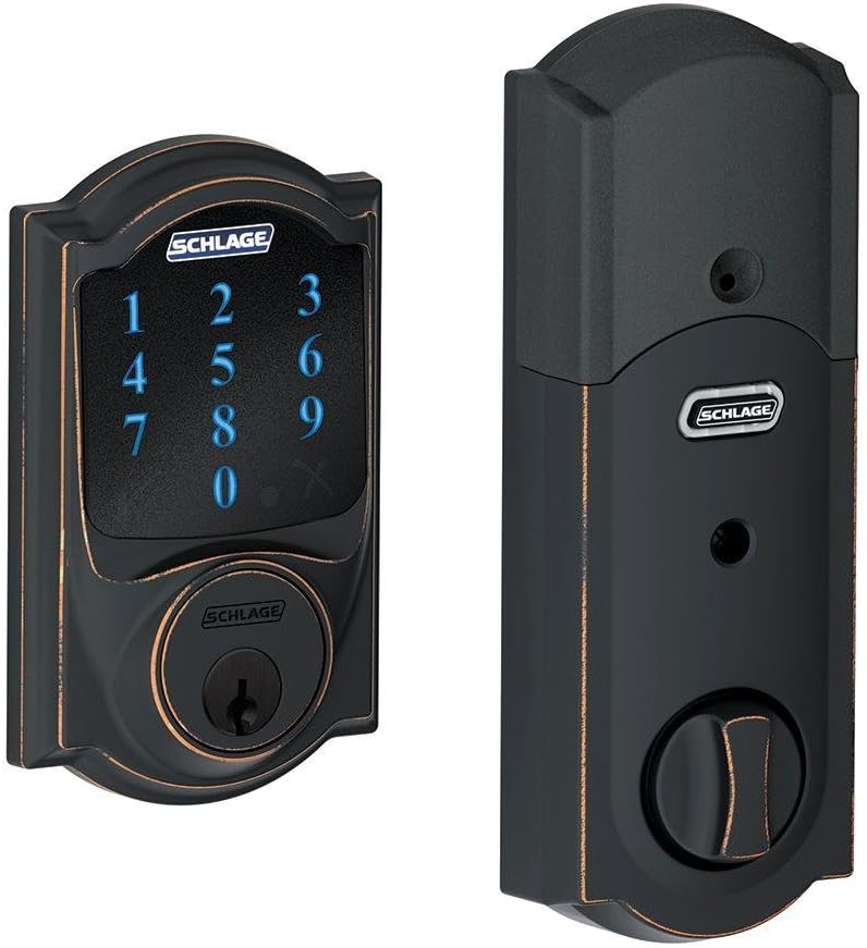Touchscreen Deadbolt Smart Lock with Alarm G7316