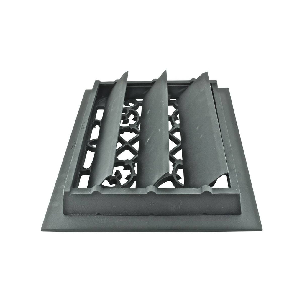 Cast 10 x 12 Duct Floor Heat Register Louver Vent E990166