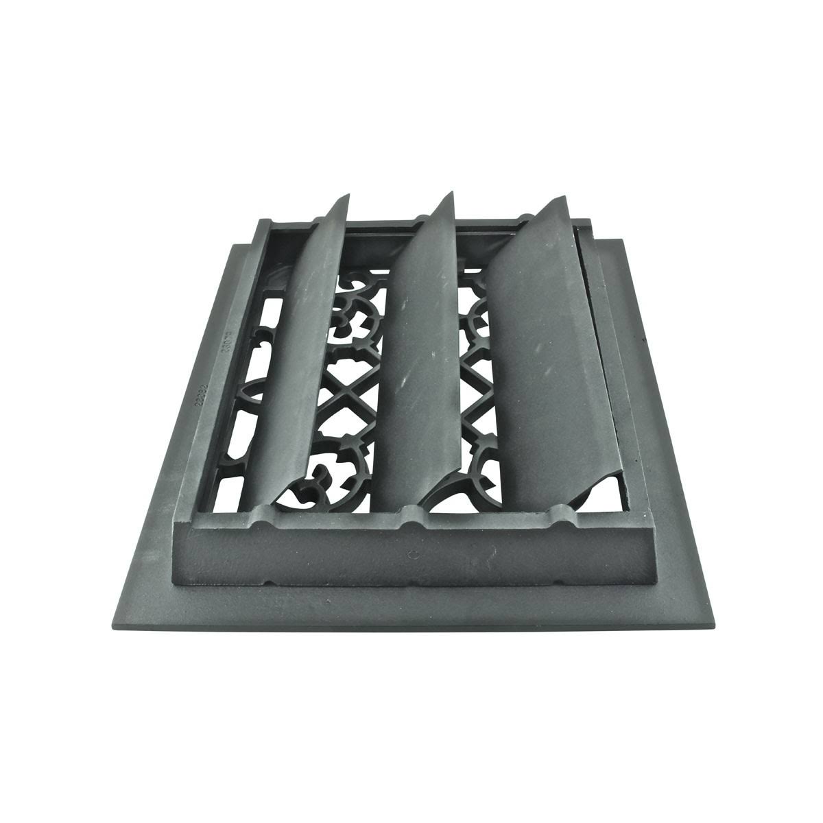 Cast 10 x 12 Duct Floor Heat Register Louver Vent E990166