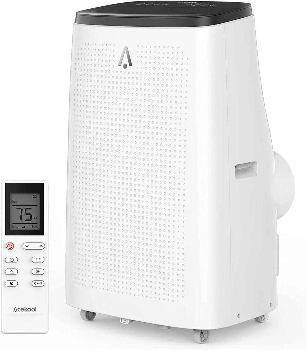 Portable Air Conditioner 14,000 BTU with Remote Control Grey O426899