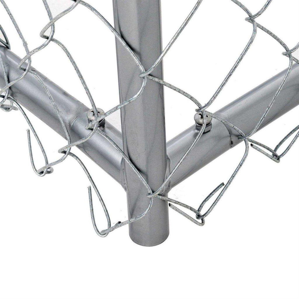 Galvanized Chain Link Kennel X386