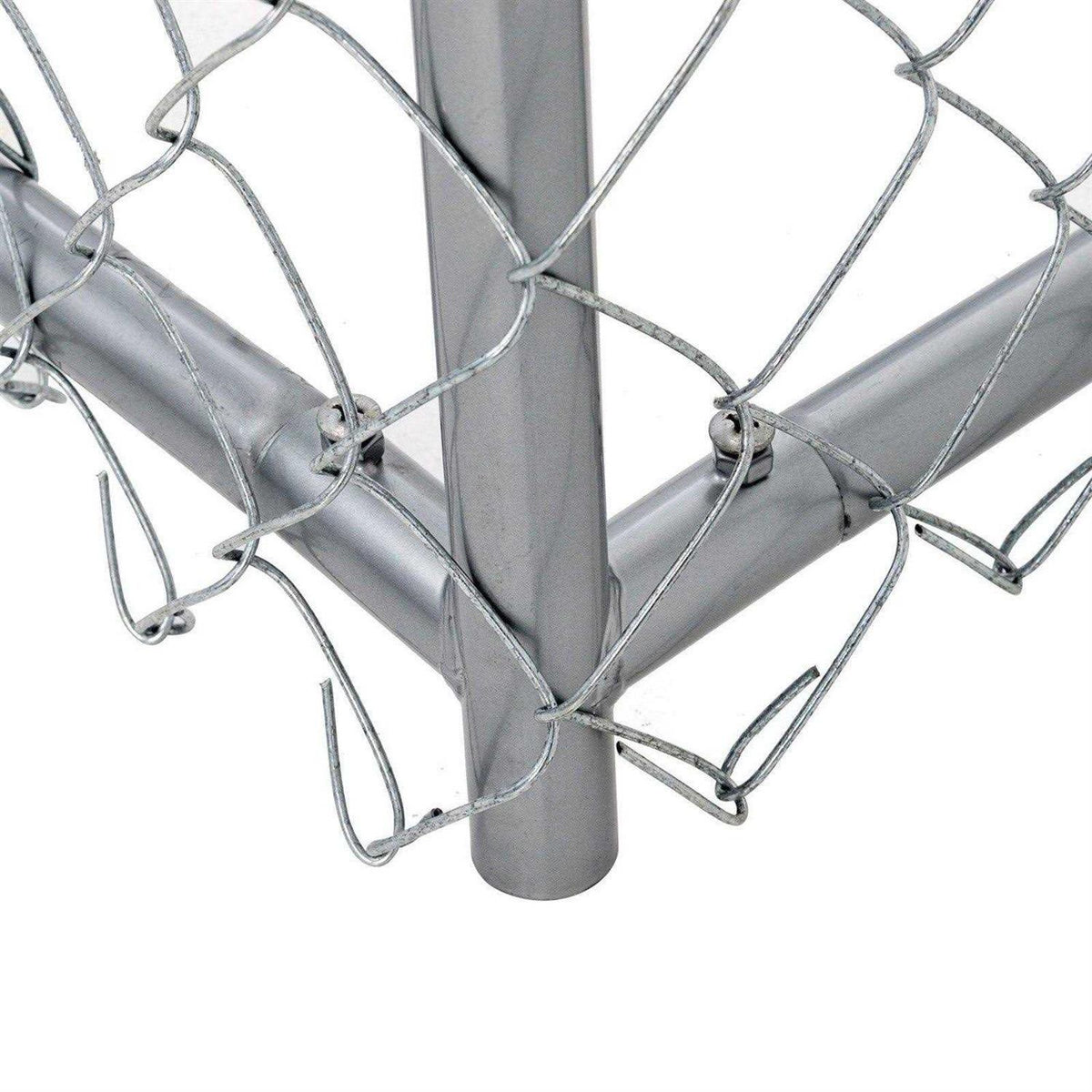 Galvanized Chain Link Kennel X386