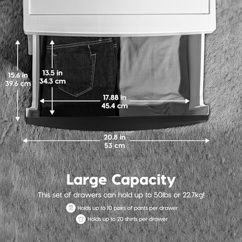 Plastic 4-Drawer Storage Organizer N62134