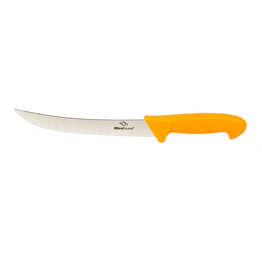 8" Fluted Blade Butcher Knife L353
