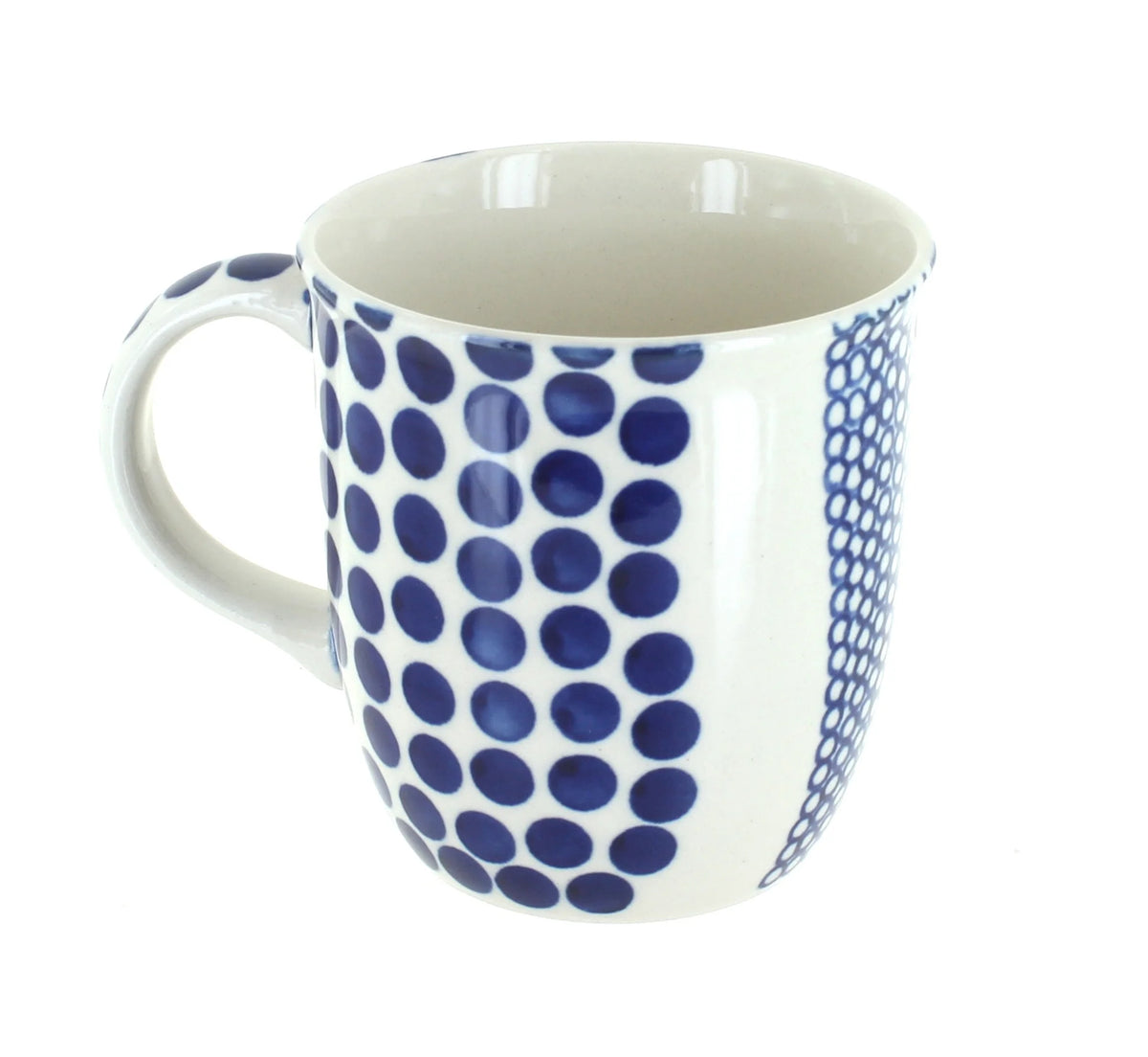 Blue Rose Polish Pottery Coffee Mug W581