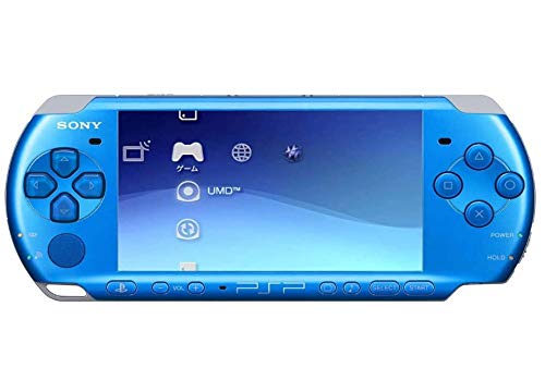 Blue Handheld Gaming Console with 2 Batteries and Memory Card W767