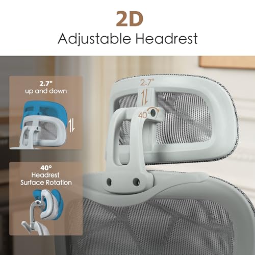 Ergonomic Mesh Office Chair with Footrest F51808