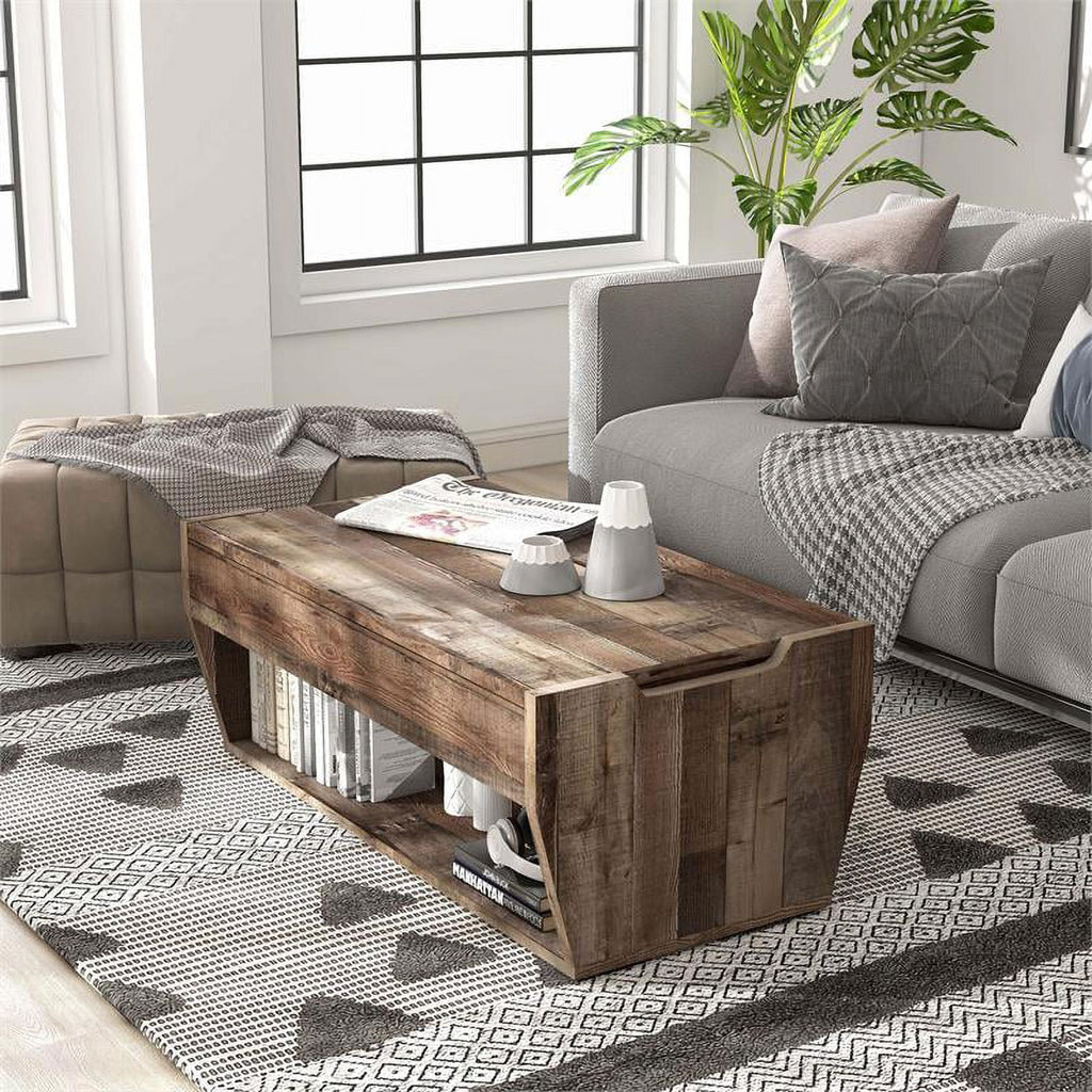 Wood Lift-Top Coffee Table O22331