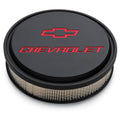 Slant Edge Bowtie Air Cleaner Black Crinkle L1038