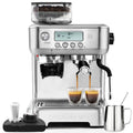 20 Bar Espresso Machine with LCD Display, 92 fl oz Water Tank, Silver F8497