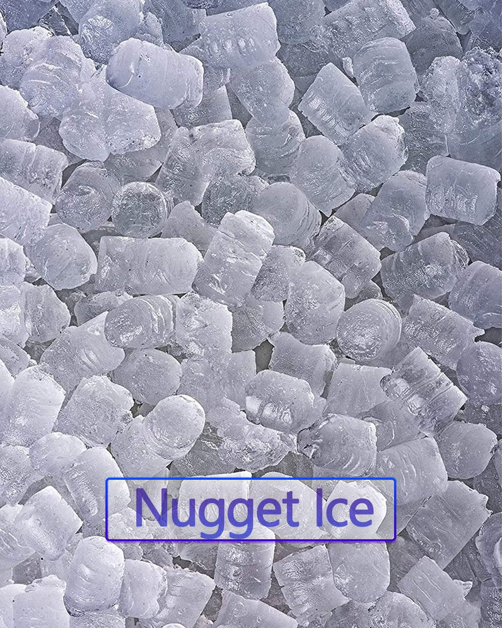 Self Dispensing Countertop Nugget Ice Maker, 32 lbs per Day F588344