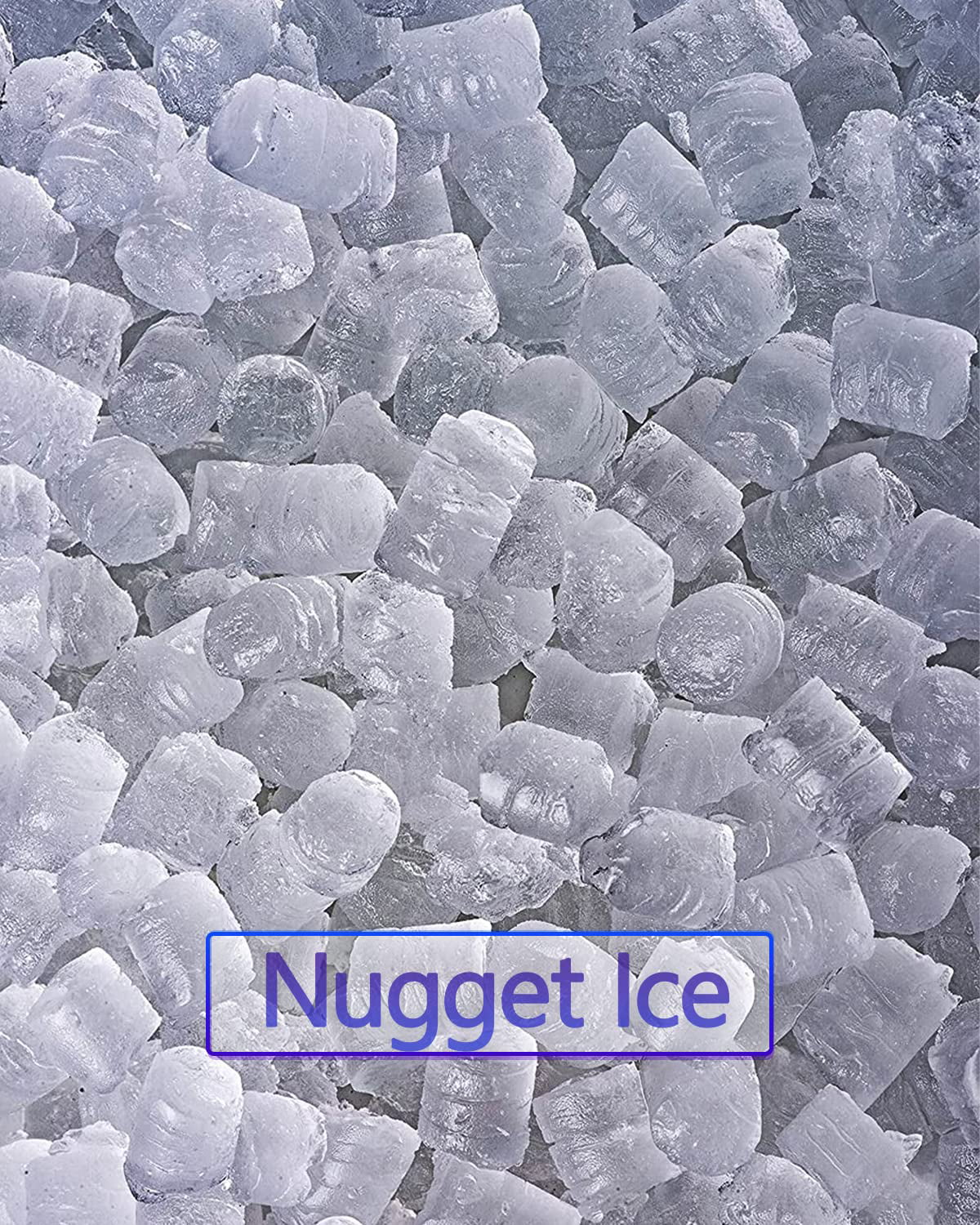 Self Dispensing Countertop Nugget Ice Maker, 32 lbs per Day F588344