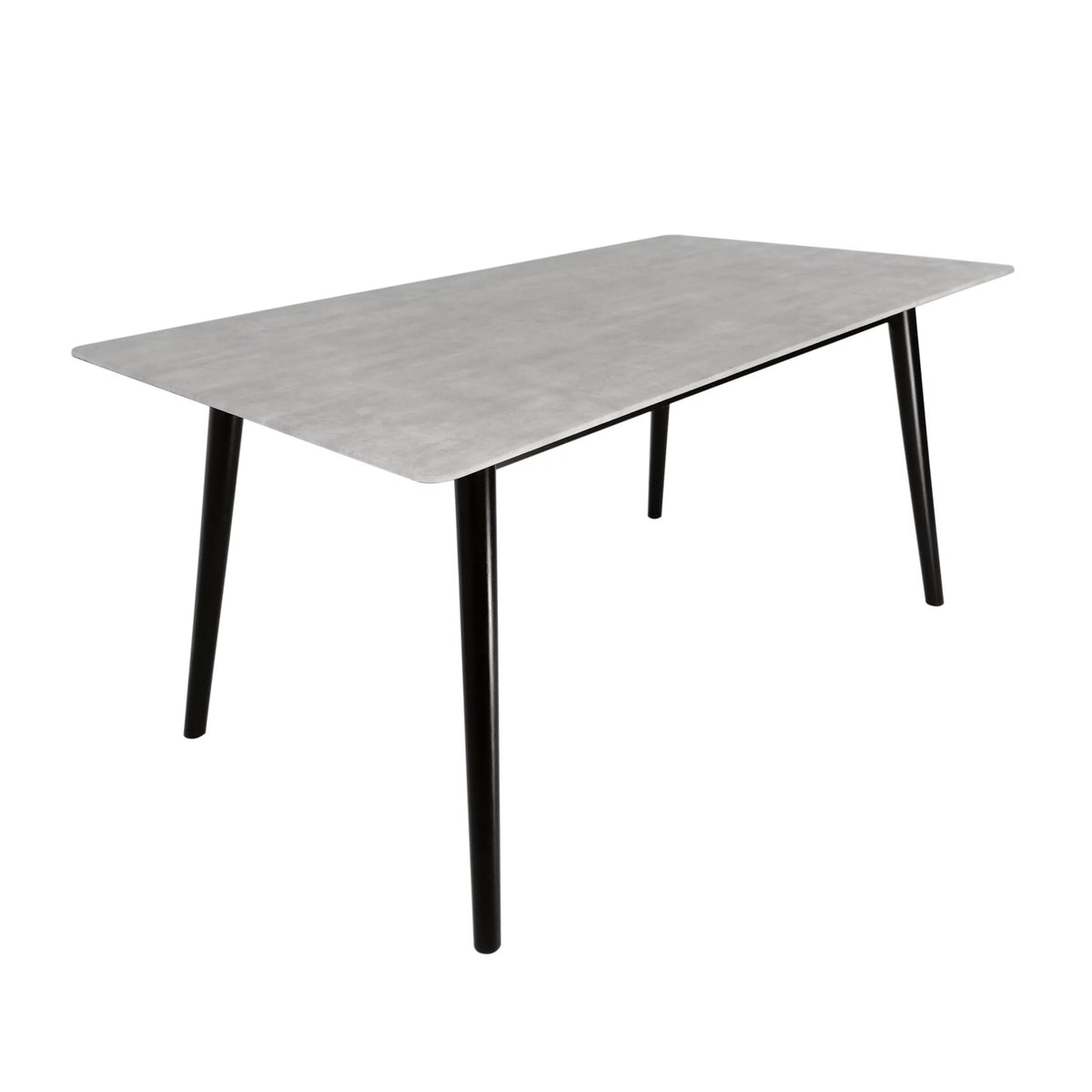 Gray Resin Rectangular Dining Table S55167
