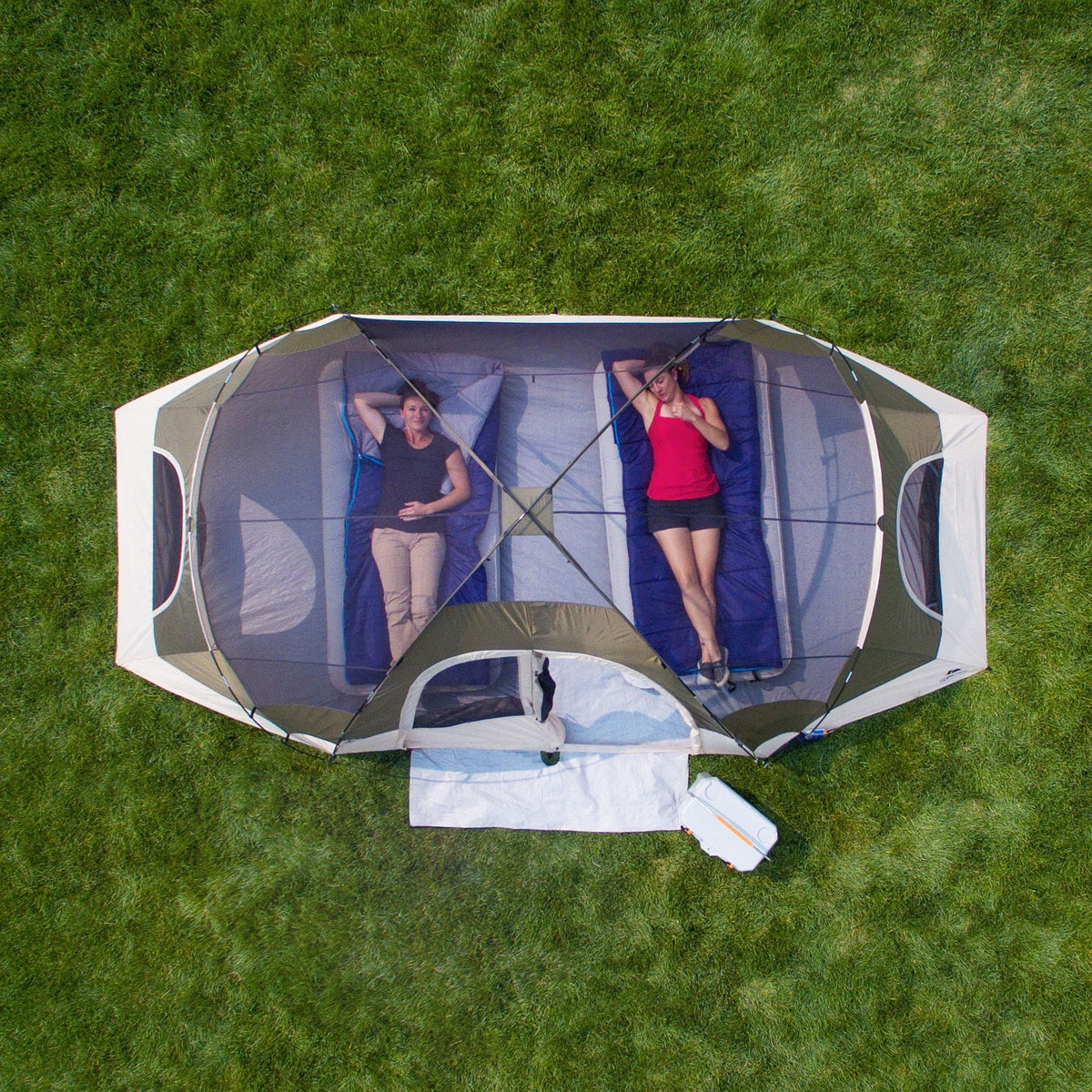 8-Person 2-Room Modified Dome Tent C506