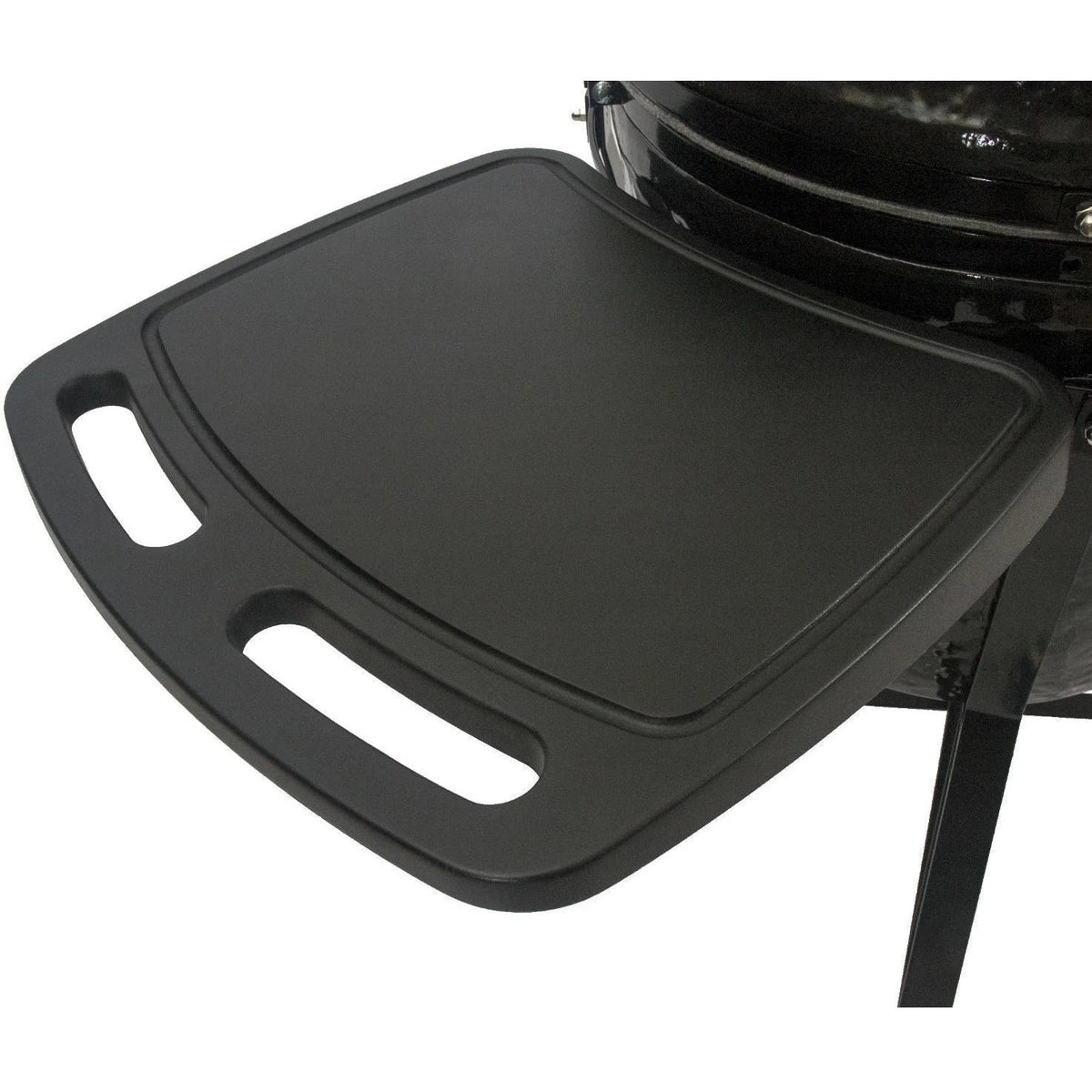 Ceramic Kamado Grill With Cradle, Side Shelves, And Stainless Steel Grates Z5778