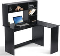 L Shaped Computer Desk with Hutch K960