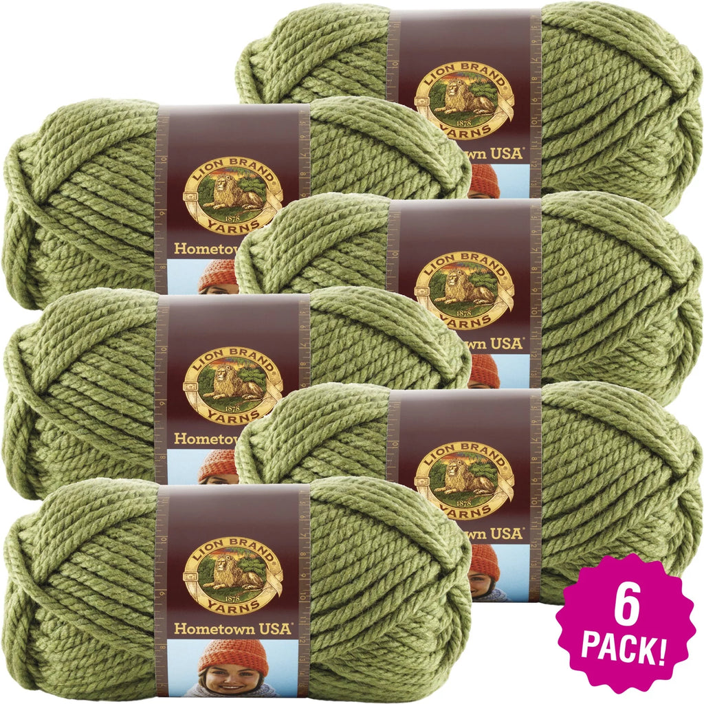 Multipack of 6 Green Yarn N58912