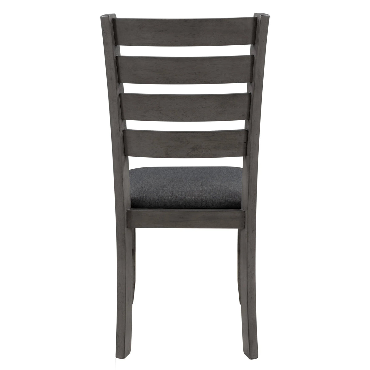 Rustic Wood Dining Table and Chairs Set of 6 Gray P509615