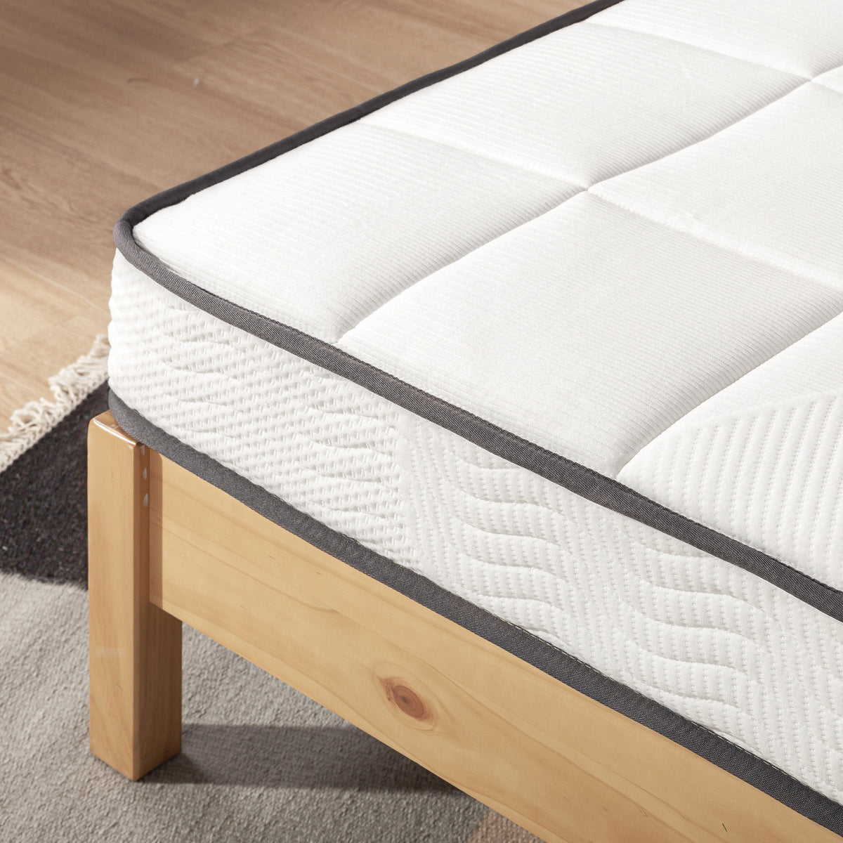 6 Bonnell Spring Mattress with Comfort Foam Top, Twin X6945