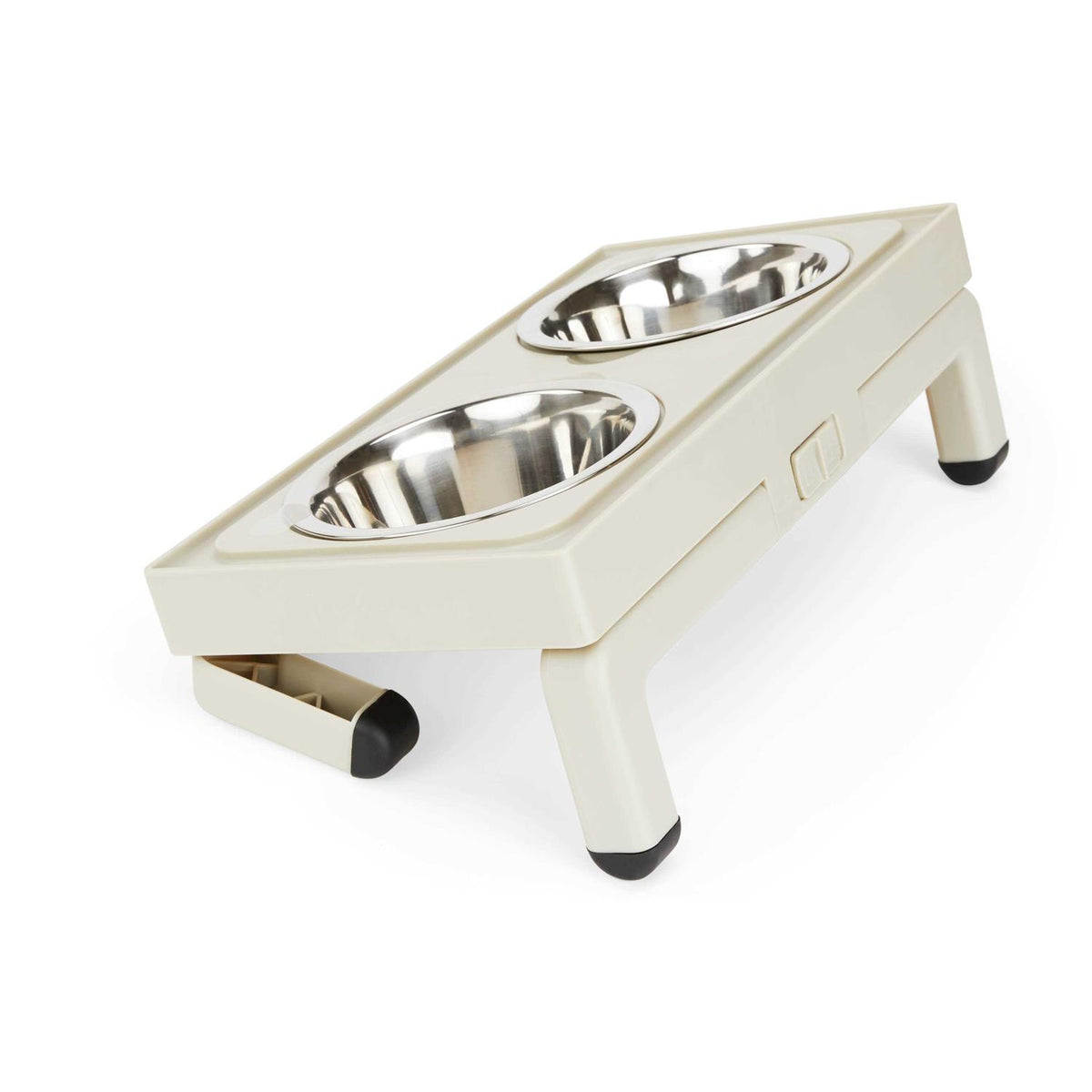 Adjustable Double Diner Dog Bowl P75825