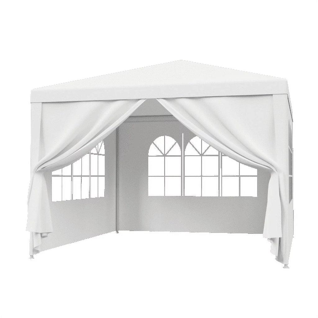 White Waterproof Canopy Tent Set 10 x 30' V974