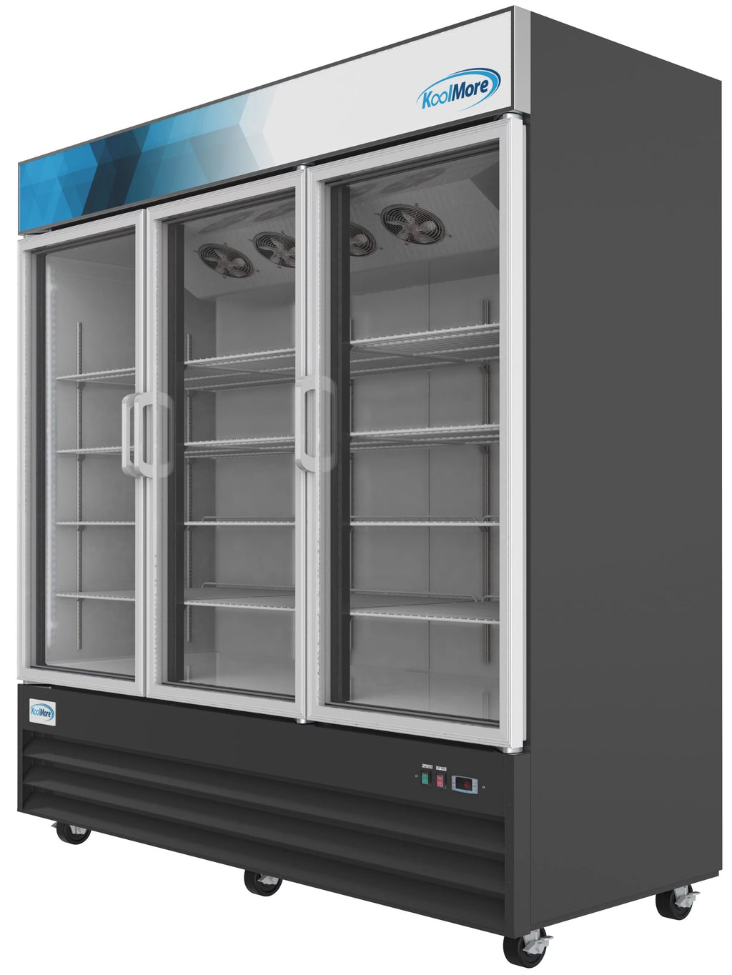 78 in. Three Glass-Door Merchandiser Refrigerator 53 Cu ft. X856579