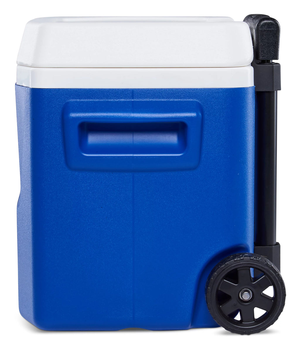 Blue 16 QT. Wheeled Ice Chest Cooler V5160