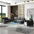 Dark Grey Sectional Sofa Set F5188