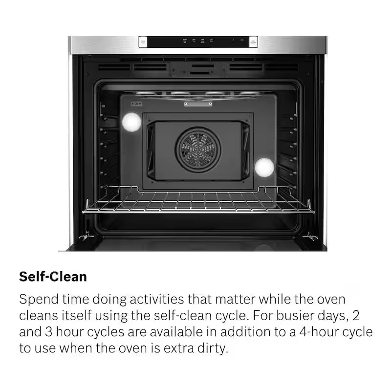 30 in Built-In Electric Double Wall Oven Stainless Steel D168