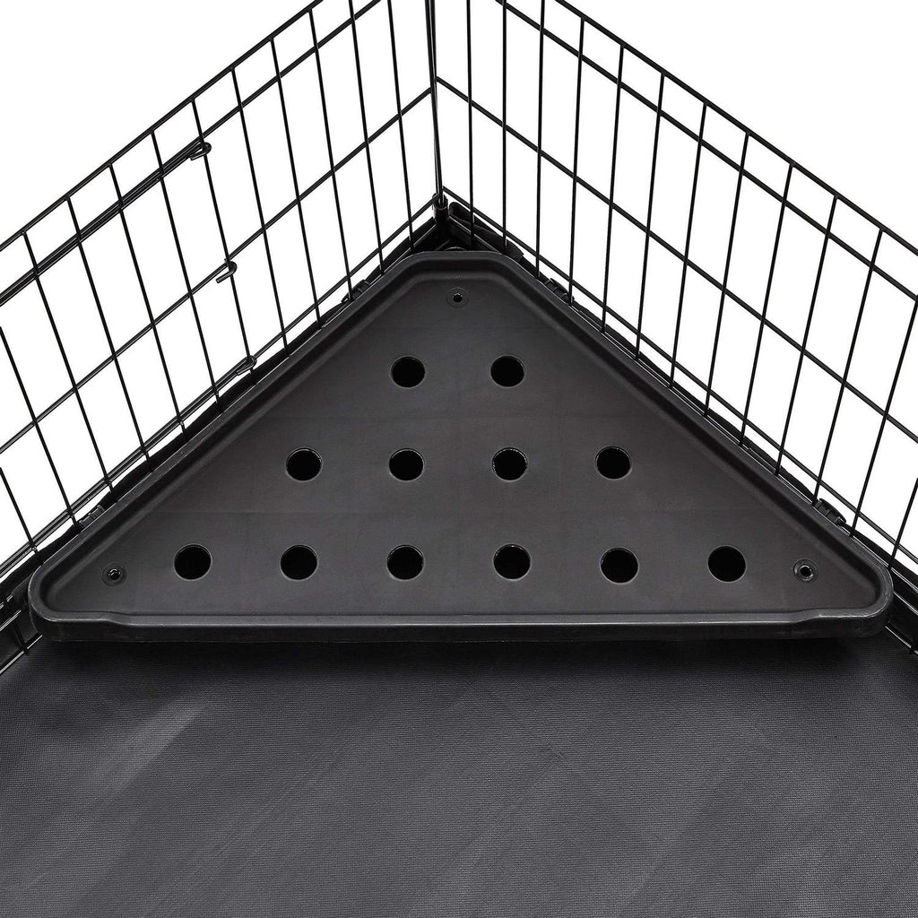 Canvas Bottom Pet Cage with Divider Set U334