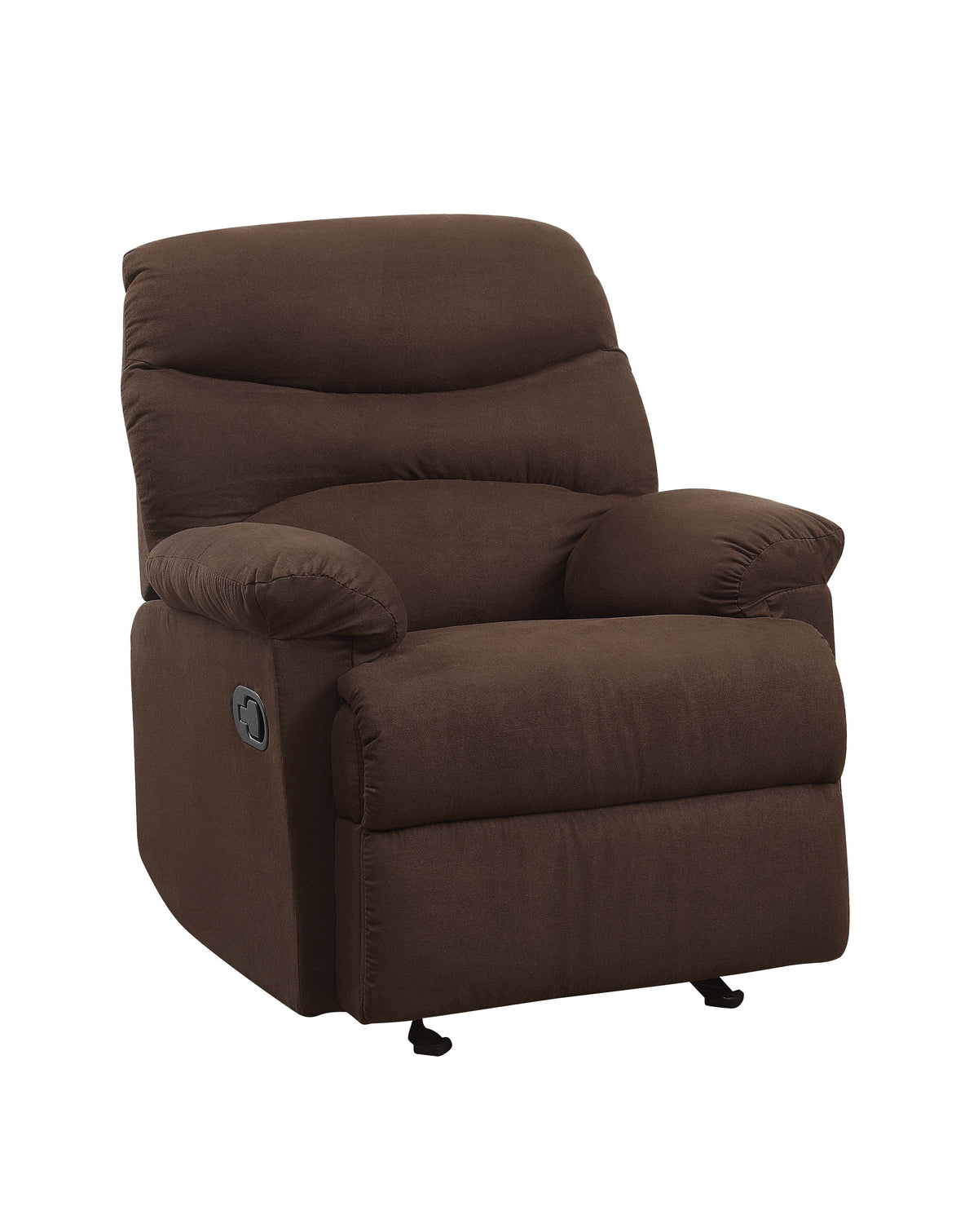 Chocolate Microfiber Recliner K108916