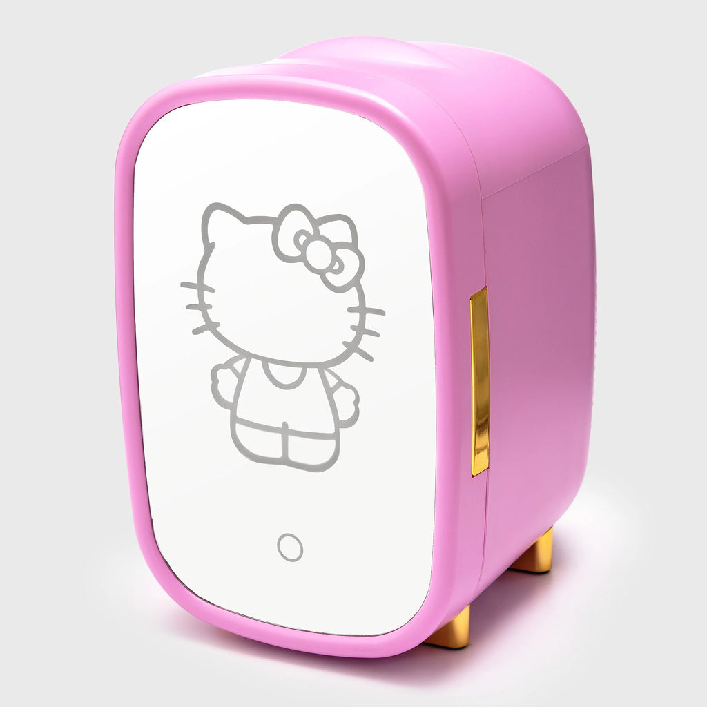 Pink Mini Fridge 7L with Light Up Mirror U495