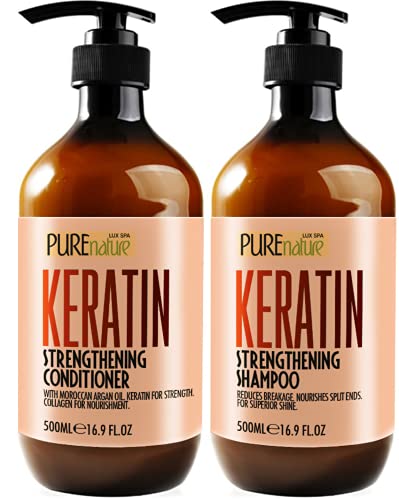 Sulfate Free Argan Oil Shampoo and Conditioner Set C256