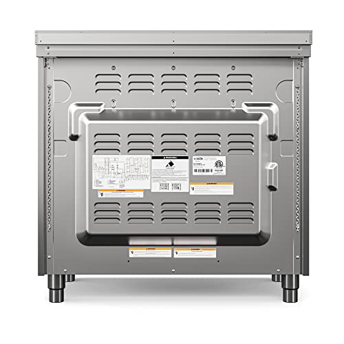 36 Inch Electric Range Oven with Ceramic Cooktop, Stainless Steel, 4.3 cu. ft. Z43584