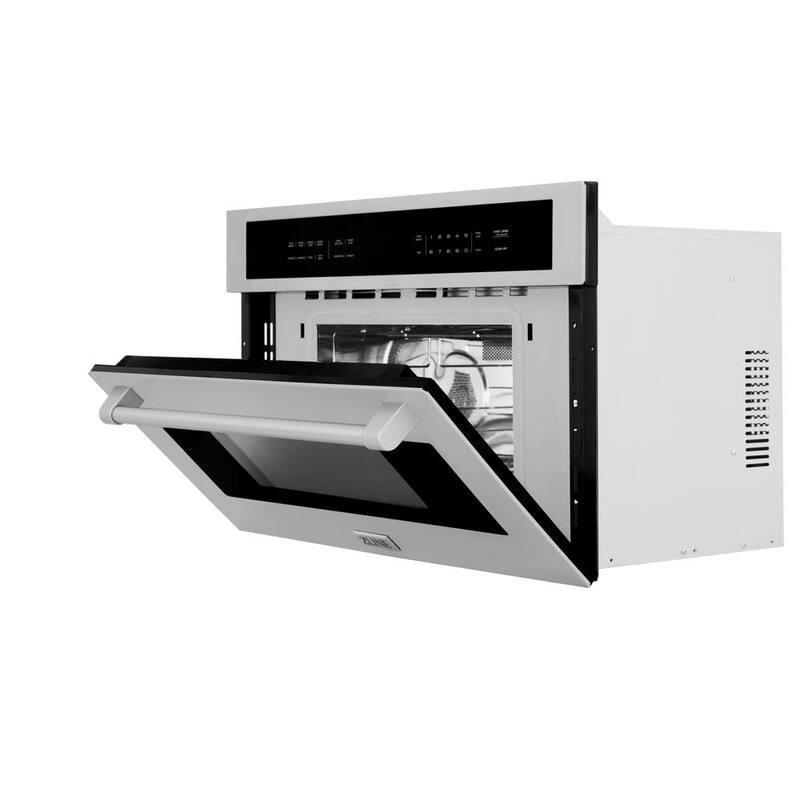 1000-Watt Built-In Microwave Oven in Stainless Steel L60923