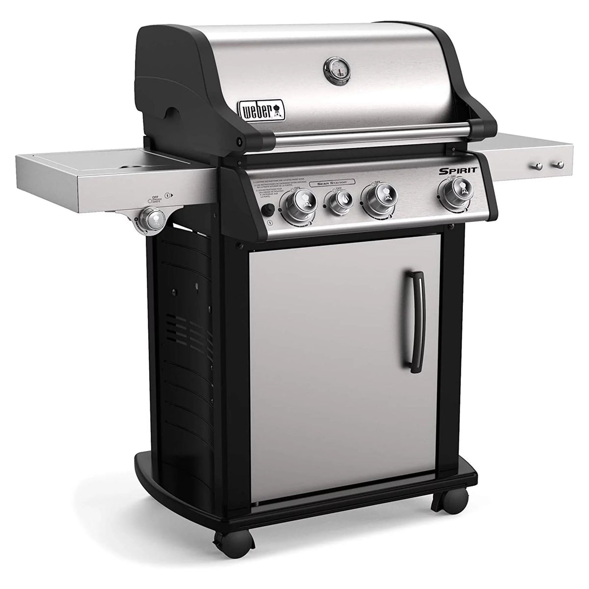 Stainless Steel 3 Burner Liquid Propane Gas Grill B213457