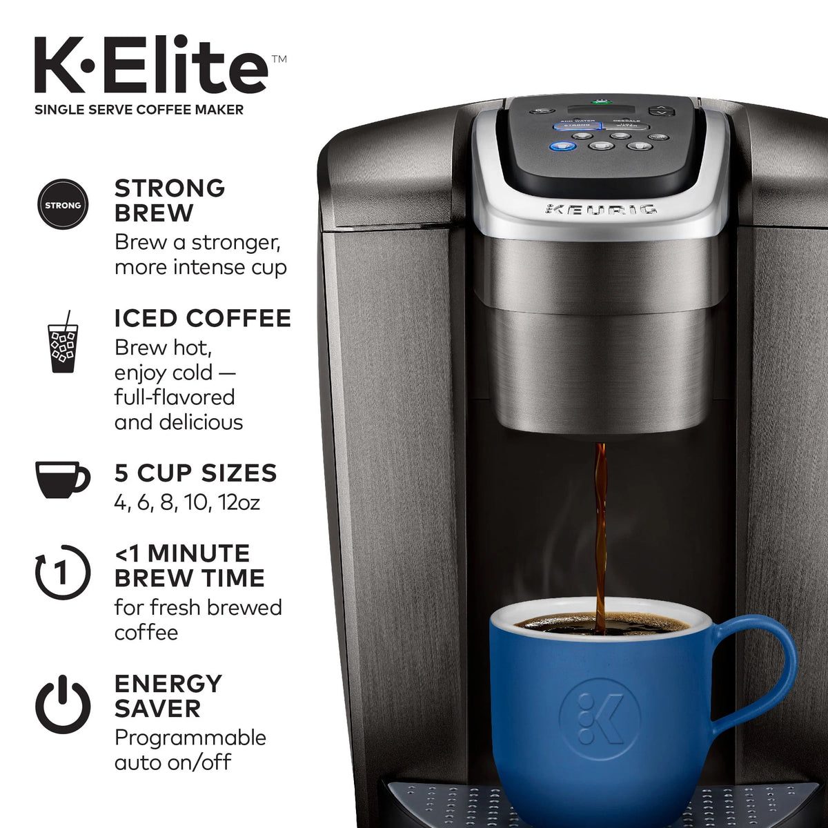 Single-Serve K-Cup Pod Coffee Maker C232985